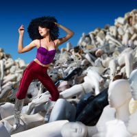 "Retro fashion in the mannequin graveyard", by Brendan McIlhargey