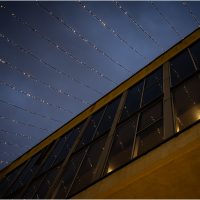 Reflections at Dusk , South Bank , London, by Ann Cochrane Reflections at Dusk , South Bank , London, by Ann Cochrane