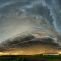 Supercell over Fort Morgan airport, by James Smith Supercell over Fort Morgan airport, by James Smith